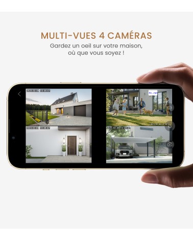 caméra extérieure multi-vues