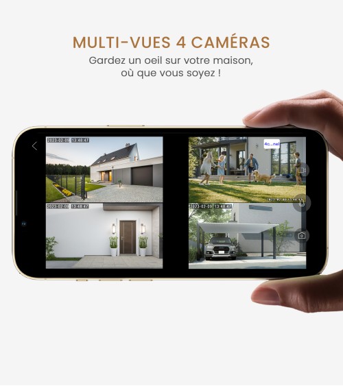 caméra extérieure multi-vues